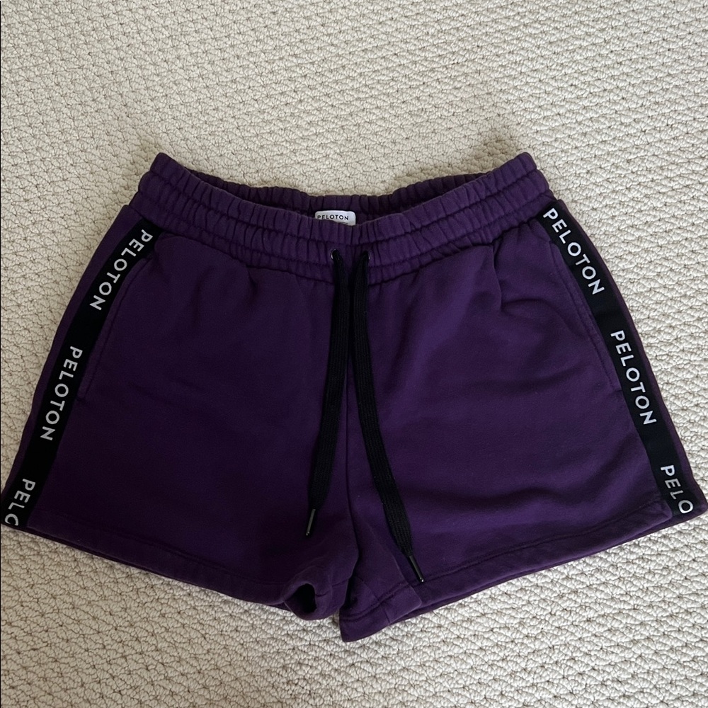 EUC Peloton cotton jersey shorts size Small